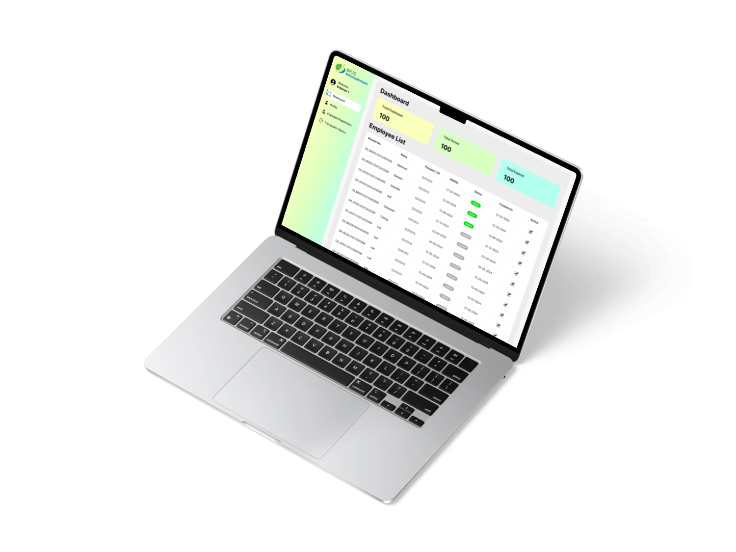 BPJS App Mockup
